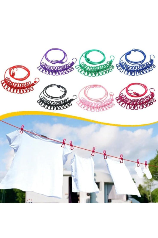 Cloth drying rope
