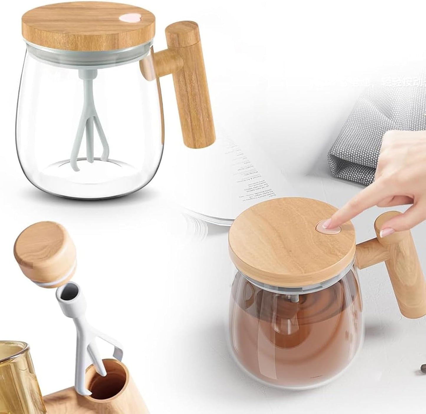 Automatic Coffee Mixing Cup 400ml
