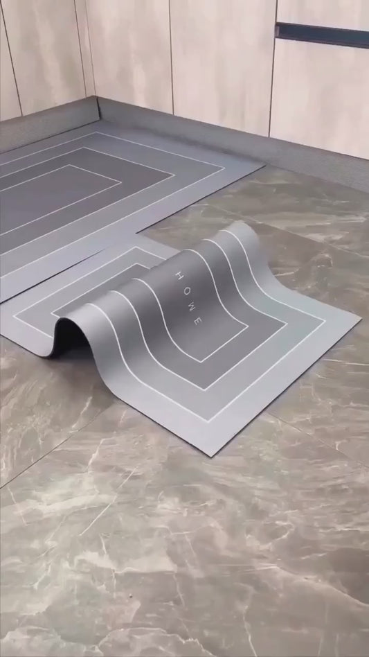 2 Pcs Kitchen Mat